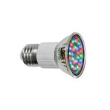 LED ΛΑΜΠΑ E27 27LED 0.8W 230V RGB