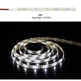 Led Strip Super Bright Adhesive White PCB 5m12VDC 7.2W/m 30L/m Cool White IP54