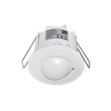 Ceiling mounted microwave sensor 360° 6A 230V white