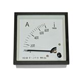 Analog Panel Ammeter 96x96 800/5A complete