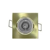 Recessed Spot light Square WL-758 MR11 Adjustable Aluminum (gold mat)GM