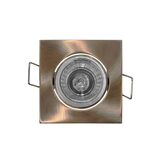 Recessed Spot light Square WL-758 MR11 Adjustable Aluminum (copper)AC