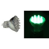 Led MR11 15LED 230V 0,9W 30° Green