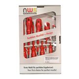 Screwdriver set 8pcs 1000V red handle