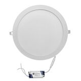 LED ΦΩΤΙΣΤΙΚΑ ΨΕΥΔΟΡΟΦΗΣ ΑΛΟΥΜ. ΣΤΡΟΓΓ 24W 6300K 120° ΛΕΥΚΟ