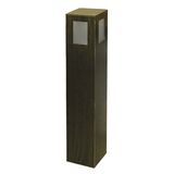 Ground Pillar Aluminum Rectangular Ligthing Fitting D150x900mm 7275-900 E27 golden black