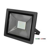 ΠΡΟΒΟΛΕΑΣ LED-SMD 30W 12/24VDC 4000K IP65 ΜΑΥΡΟ