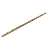 Rail terminal brass Bar 50cm with 51screws