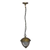 Ceiling Hanging Aluminum Lighting Fitting 36075 Ε27 IP44 Golden Black