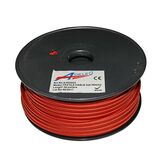 Textile flexible cable 2x0.50mm² Copper Orange