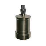 Aluminum lampholder E27 M10 bronze (rustic)