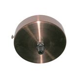 Canopy for ceiling chandelier cover red bronze