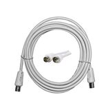 TV cable male to female 1.5m white