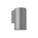 Wall mounted Plastic cylindlical Spot lighting fitting GU10 IP54 grey