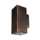 ΣΠΟΤ PC ΕΠΙΤ ΔΙΠΛΗΣ ΚΑΤΕΥΘ.ΤΕΤΡΑΓ D:76mm 2xGU10 IP54 ΡΟΥΣΤΙΚ