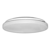 LED ΠΛΑΦΟΝΙΕΡΑ ΜΕΤΑΛΛΟ+PC ΣΤΡΟΓΓΥΛΗ 32W 4000Κ IP20 ΛΕΥΚΗ