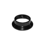 Bakelite ring for E14 lampholder black