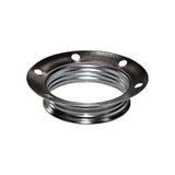 Metal ring for E27 lampholder chrome