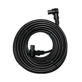 TV cable right angled male to right angled female 10m black