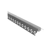 Trimless Recessed Led profile 2m external angle for led strips max W:11mm 49.8*14.02*21.88mm