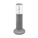 PILLAR FIXTURE PC CYLINDRICAL D:91MM H40CM E27 IP54 GREY