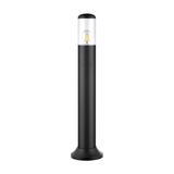 PILLAR FIXTURE PC CYLINDRICAL D:91MM H40CM E27 IP54 GRAPHITE