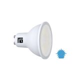 LED ΛΑΜΠΑ GU10 5W 230V 105° ΜΠΛΕ