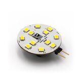 Led SMD G4 Round 12VAC/DC 2W 120° Cool White