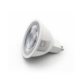 LED ΛΑΜΠΑ MR16 5W 12VAC/DC 38° ΨΥΧΡΟ 6200Κ