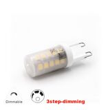 LED ΛΑΜΠΑ SMD ΚΕΡΑΜΙΚΟ G9 3.5W ΜΑΤ ΝΤΙΜΑΡ.3 EΠΙΠΕΔΩΝ ΘΕΡΜΟ