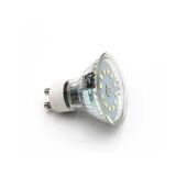 LED ΛΑΜΠΑ GU10 ΓΥΑΛΙΝΟ 5W 230V 105° ΘΕΡΜΟ 3000Κ