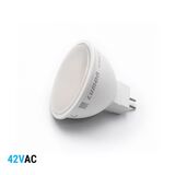 LED ΛΑΜΠΑ MR16 5W 42VAC 105° ΘΕΡΜΟ 3000Κ