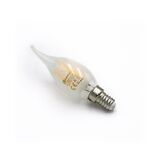 Led COG E14 Frosted Candle With Tail 230V 6W Warm white