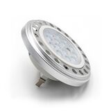 LED ΛΑΜΠΑ ΑΛΟΥΜΙΝΙΟΥ AR111 15W 12VAC/DC 38° 4000Κ ΛΕΥΚΟ