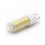 LED ΛΑΜΠΑ SMD ΚΕΡΑΜΙΚΟ G9 7W ΔΙΑΦΑΝΟ ΝΤΙΜΑΡΙΖΟΜΕΝΟ ΛΕΥΚΟ