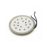 Led Panel board for Wall/ceiling Aluminum Round light 9091-9094 230V 36led blue