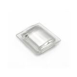 Glass lens for 2side semicircle lighting fitting 7056