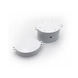 Top part for Aluminum Oval Lighting fitting 9022-9023 white