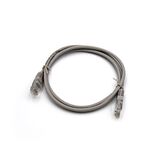 Patch Cord UTP Cat5e CU 4x2x7*0.16mm grey 1m PRO