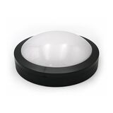 LED CEILING PC ROUND D: 230MM 18W 4000K IP65 BLACK