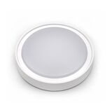 LED CEILING PC ROUND D:260MM 15W 4000K IP65 WHITE