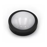 LED CEILING PC ROUND D:170MM 8W 3000K IP65 BLACK