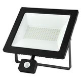 ΠΡΟΒΟΛΕΑΣ LED SMD 100W ΜΕ ΑΝΙΧΝΕΥΤΗ ΚΙΝΗΣ.4100K IP65 ΜΑΥΡΟΣ