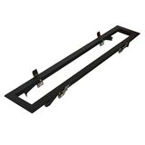 RECESSION KIT  For Led LINEAR  60 CM BLACK