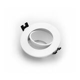 Recessed Spot light rotatable Round PC GU10 white