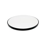 LED ΠΛΑΦΟΝΙΕΡΑ PC ΣΤΡΟΓΓΥΛΗ Φ:270mm 18W 4000K IP44 ΜΑΥΡΗ