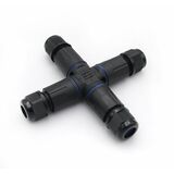 Waterproof Connector Cross 16A 4P 0.3-2.5mm² IP68