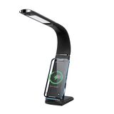 DESK LAMP SWAN 8W 230V/12VDC BLACK