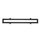 RECESSION KIT  For Led LINEAR SMALLER SIZE 60 CM BLACK