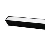 Led aluminum lighting linear smaller size  50W 230V 4000K 150cm BLACK